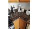 Kitchen featuring granite countertops and modern appliances at 3425 E Russell Rd # 161, Las Vegas, NV 89120