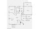 Detailed floor plan showcasing layout with kitchen, living spaces, bedrooms, bathrooms, and garage at 3619 Bixbee Ct, Las Vegas, NV 89129