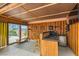 Outdoor bar offers great space for cooking and entertaining with mini-fridge at 3619 Bixbee Ct, Las Vegas, NV 89129