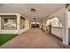 Expansive covered patio with an artificial turf area, perfect for outdoor entertaining at 3916 Green Leaf Dr, Las Vegas, NV 89120