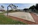 Outdoor basketball court with well-maintained court surface and surrounding landscaping at 6459 Rusticated Stone Ave # 103, Henderson, NV 89011