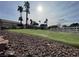 Community green area with manicured lawn and landscaping at 6459 Rusticated Stone Ave # 103, Henderson, NV 89011