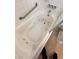 Relaxing jetted bathtub with safety bar, perfect for unwinding after a long day at 6460 Linda Ln, Las Vegas, NV 89103