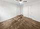 Comfortable bedroom featuring carpet, ceiling fan, and plenty of natural light at 6537 Ditmars St, Las Vegas, NV 89166