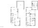 Detailed floor plan showcasing the layout of a two-story home with multiple bedrooms and living spaces at 6537 Ditmars St, Las Vegas, NV 89166