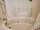 This inviting bathroom features a relaxing soaking tub with a shower fixture at 8070 W Russell Rd # 1028, Las Vegas, NV 89113