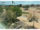 Backyard view featuring golf course and mature trees providing tranquil privacy at 8721 Robinson Ridge Dr, Las Vegas, NV 89117