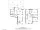 Detailed floor plan of home with kitchen, living spaces, bedrooms, bathrooms and outdoor patio at 9630 Tuscola Ct, Las Vegas, NV 89148