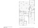 Detailed floor plan showcasing the layout of the home's bedrooms, kitchen, living room, and bathrooms at 9815 Evergreen Pine St, Las Vegas, NV 89166