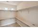 Walk-in closet with shelving and clothing rods at 1115 Aldenwood Ave, Las Vegas, NV 89123