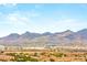 Breathtaking view overlooking the city skyline and mountain range in the distance at 11152 San Terrazo Pl, Las Vegas, NV 89141
