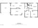 Detailed floor plan showcasing layout of kitchen, bedrooms, living areas and garage at 138 Palma Del Rio, Las Vegas, NV 89110