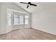 Bedroom features hardwood floors, natural light and a bay window seating area at 1705 Imperial Cup Dr, Las Vegas, NV 89117