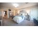 Bedroom with a mirrored dresser and neutral decor at 2198 Maderno St, Henderson, NV 89044