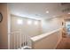 Second floor hallway with neutral decor and access to various rooms at 2198 Maderno St, Henderson, NV 89044