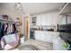 Unique room design includes a wet bar, custom shelving, and stylish decor at 2198 Maderno St, Henderson, NV 89044