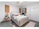 Comfortable bedroom featuring neutral colors, and large windows at 2710 Marchetti Pl, Henderson, NV 89044