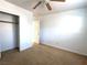 Bedroom featuring neutral carpet and closet at 3311 Fico Ave, Las Vegas, NV 89141