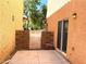 Enclosed patio area offers a private outdoor space, perfect for relaxation at 3311 Fico Ave, Las Vegas, NV 89141