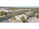 A high angle showcases condominium building close to shopping and other amenities at 3425 E Russell Rd # 202, Las Vegas, NV 89120