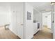 Conveniently located laundry area with washer/dryer featuring white walls and tile flooring at 3425 E Russell Rd # 202, Las Vegas, NV 89120