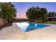Beautiful backyard pool area, perfect for outdoor entertaining and relaxation at 3455 Five Pennies Ln, Las Vegas, NV 89120