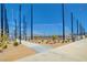 Community baseball field with backstops, dugouts and netting in a public park setting at 3514 Punta Tersiva Ln, Henderson, NV 89044