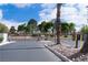 Gated community entrance with well-maintained landscaping and security features at 5541 Alvarez St, North Las Vegas, NV 89031