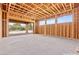 Unfinished game room featuring wood framing and a large open space at 5885 St Ebbes Ct, Las Vegas, NV 89131
