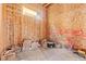 Unfinished laundry room featuring wood framing, a window, and open space at 5885 St Ebbes Ct, Las Vegas, NV 89131