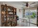 Charming dining area features stylish furniture, decor and bright lighting at 604 I, Boulder City, NV 89005