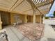 Covered patio space perfect for relaxing outdoors at 6460 Wagon Wheel Ct, Pahrump, NV 89061