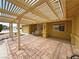 Covered patio with swing, ideal for outdoor relaxation and entertaining at 6460 Wagon Wheel Ct, Pahrump, NV 89061