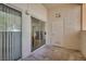 Enclosed patio with sliding glass door at 6480 Annie Oakley Dr # 314, Las Vegas, NV 89120