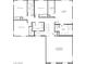 Detailed floor plan showcasing the layout of the second floor at 6713 Guidestar St, North Las Vegas, NV 89084