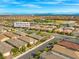 An aerial view of a home in a well-planned Las Vegas neighborhood with clear street and house number at 8668 Marcana St, Las Vegas, NV 89166