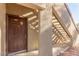 Exterior entrance to unit #1016 with stairway and desert landscaping at 9000 Las Vegas Blvd # 1016, Las Vegas, NV 89123