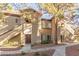 Charming condo building featuring a well-maintained exterior with desert landscaping and walkways at 9000 Las Vegas Blvd # 1016, Las Vegas, NV 89123