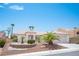 Single Gathering house featuring a manicured front yard at 10321 Marymont Pl, Las Vegas, NV 89134