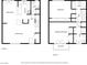 Floorplan of home with kitchen, living room, dining area, bedrooms, and bathrooms at 1034 Tam O Shanter, Las Vegas, NV 89109