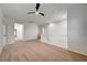 Open loft area with carpet flooring and fan, perfect for a flexible living space at 10530 Eagle Nest St, Las Vegas, NV 89141