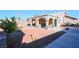 Large backyard featuring a covered patio area, ideal for outdoor living and leisure at 1713 Golden Sky Dr, Las Vegas, NV 89106
