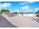 Expansive backyard with gravel and detached structure offering space and privacy at 1800 Atlantic St, Las Vegas, NV 89104