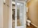 View into half bath with closet at 2601 Bechamel Pl, Henderson, NV 89044