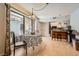 Charming breakfast nook with a view of the outdoors and adjacent access to the kitchen area at 2748 Heritage Cir, Las Vegas, NV 89121