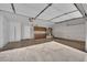 Spacious garage features storage cabinets and ample room for parking at 2808 Deep Water Cir, Las Vegas, NV 89117
