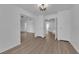 Bright, open living space with hardwood floors and neutral tones showcasing an inviting and modern interior at 2808 Deep Water Cir, Las Vegas, NV 89117