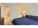 Bedroom with soft carpet, closet and adjacent corridor at 2845 Copper Wind Ln # 4, Las Vegas, NV 89183