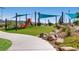 Enjoy outdoor activities on this colorful playground with a slide and shaded area at 3008 Barrett Springs Ave, Henderson, NV 89044