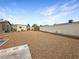 Low maintenance backyard with gravel landscaping, perfect for outdoor enjoyment at 4009 Patterson Ave, Las Vegas, NV 89104